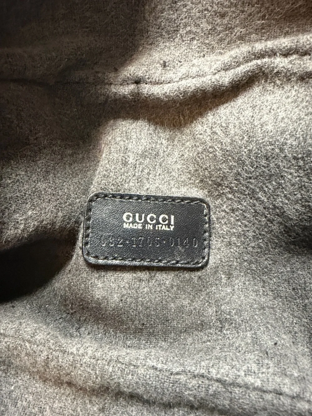 Gucci Black Leather Travel Toiletry Bag